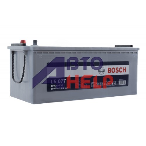 Автомобильный аккумулятор BOSCH L5077 6СТ-180Ah Аз 1000A (EN) 0092L50770