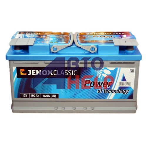 Автомобильный аккумулятор JENOX Classic 6СТ-100Ah АзЕ 820A (EN) R092636AC 2018