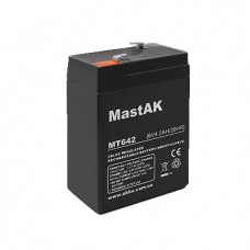 Аккумулятор AGM 6V, 4,2Ah, MastAK MT642