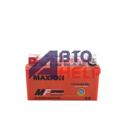 Аккумулятор мото MAXION YTX 7Ah YTX7A-BS
