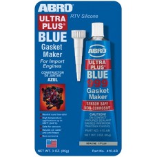 Герметик прокладок ABRO Ultra Plus Blue Gasket Maker +343°C синий 410-AB 85г