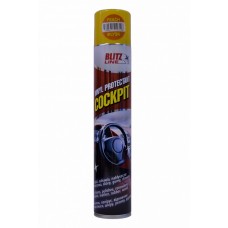 Полироль Blitz Line Vinyl Protectant Cockpit универсальный персик 400мл