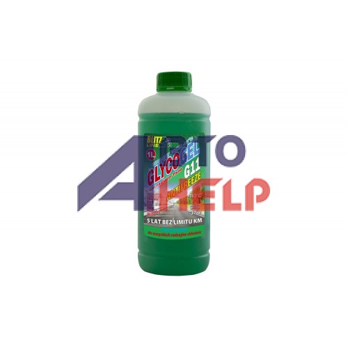 Антифриз Blitz Line Glycogel G11 ready-mix -37°C зеленый 1л