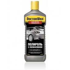 Полироль DoctorWax Color Wax with Carnauba & PTFE с полифлоном серый DW8457 300мл