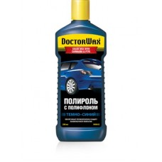 Полироль DoctorWax Color Wax with Carnauba & PTFE с полифлоном темно-синий DW8433 300мл