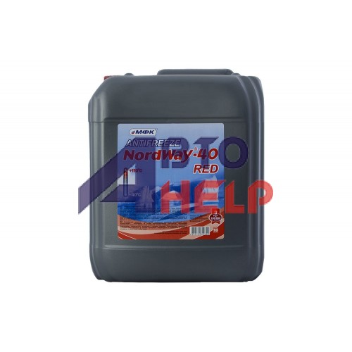 Антифриз NordWay G12 -40°C красный 10л