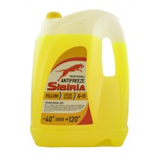 Антифриз SIBIRIA G11 -40°C желтый 10л