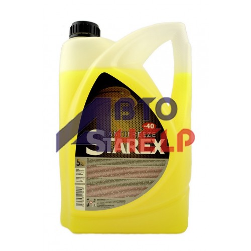 Антифриз Starex G11 -40°C желтый 5л