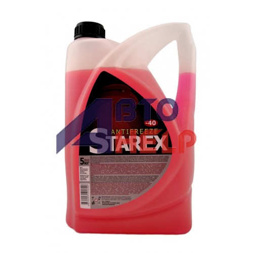 Антифриз Starex G12 -40°C красный 5л