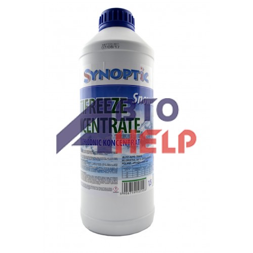 Антифриз Synoptic Snowstorm G11 концентрат -80°C синий 1,5л