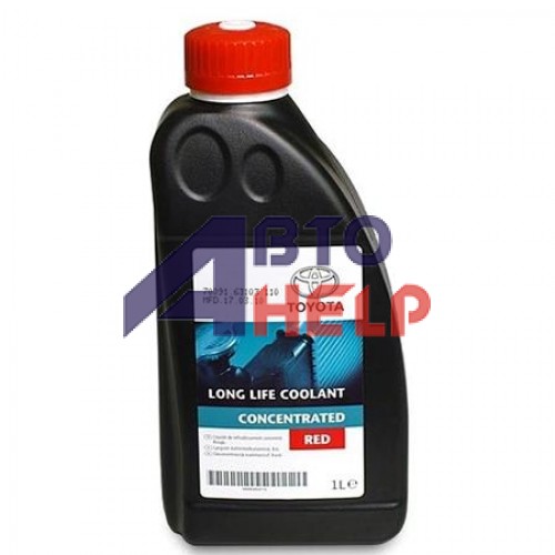 Антифриз TOYOTA Long Life Coolant G12 концентрат -80°C красный 1л 0888980015