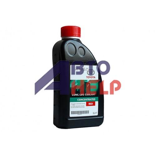 Антифриз TOYOTA Long Life Coolant G12 концентрат -80°C красный 1л 0888980039
