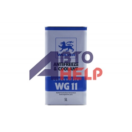 Антифриз WOLVER Universal Antifreeze Concentrate G11 концентрат -80°C синий 5л