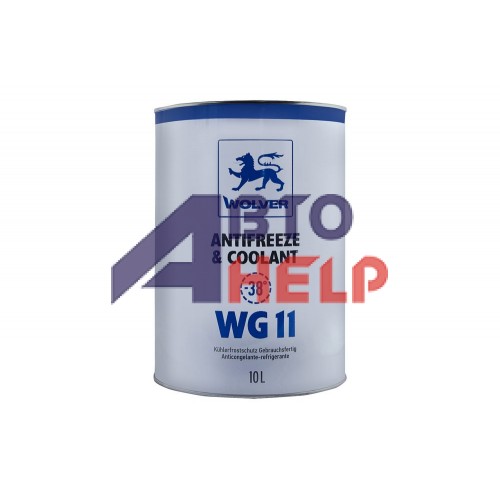 Антифриз WOLVER Universal Antifreeze Ready for use G11 -40°C синий 10л