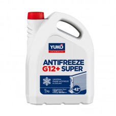 Антифриз YUKO Super G12+ -42°C красный 5л
