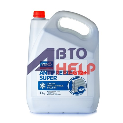 Антифриз YUKO Super G12+ -42°C красный 10л