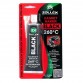 Герметик прокладок Zollex Black Gasket Maker Premium +260°C чёрный 85г