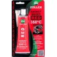 Герметик прокладок Zollex Red Gasket Maker +350°C красный 25г