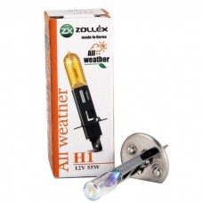 Автолампа Zollex All Weather 60824 (P14.5s, H1, 3250K, 12V, 55W)