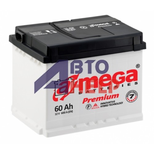 Аккумулятор A MEGA 6СТ-60 АзЕ Premium (600EN)