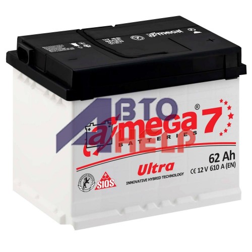Аккумулятор A MEGA 6СТ-62 АзЕ Ultra (610EN)