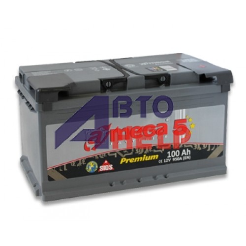 Аккумулятор A MEGA 6СТ-100 АзЕ Premium (950EN)