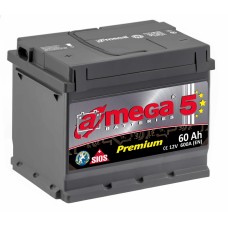 Аккумулятор A MEGA 6СТ-60 Аз Premium (600EN)