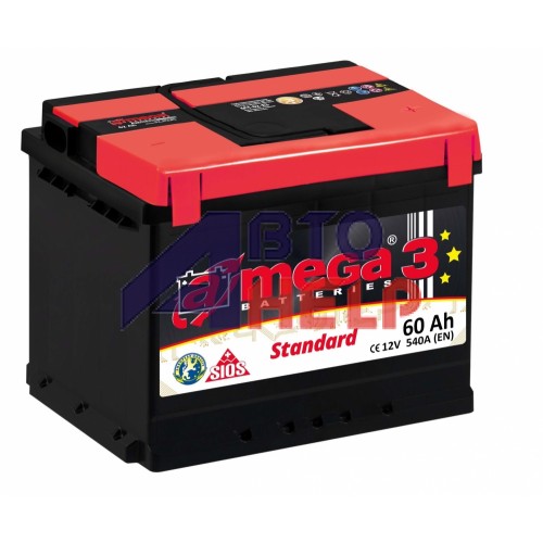 Аккумулятор A MEGA 6СТ-60 АзЕ Standart (540EN)