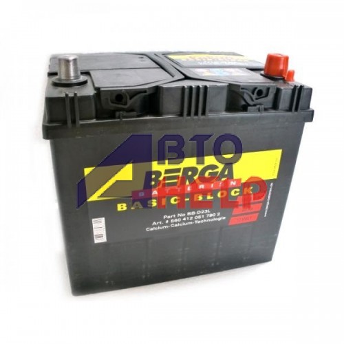 Аккумулятор BERGA 6СТ-60А АзЕ ASIA Basic Block (510EN) (560412051)