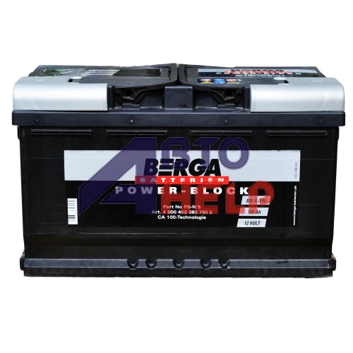 Аккумулятор BERGA 6СТ-100Ah АзЕ Power Block (830EN)