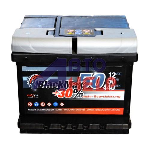 Аккумулятор BlackMax 6СТ-50Ah АзЕ B3004 (440EN)