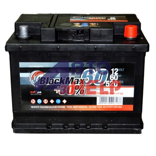 Аккумулятор BlackMax 6СТ-60Ah АзЕ B4005 (520EN)