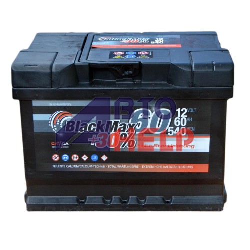 Аккумулятор BlackMax 6СТ-60 АзЕ B4004 (540EN)