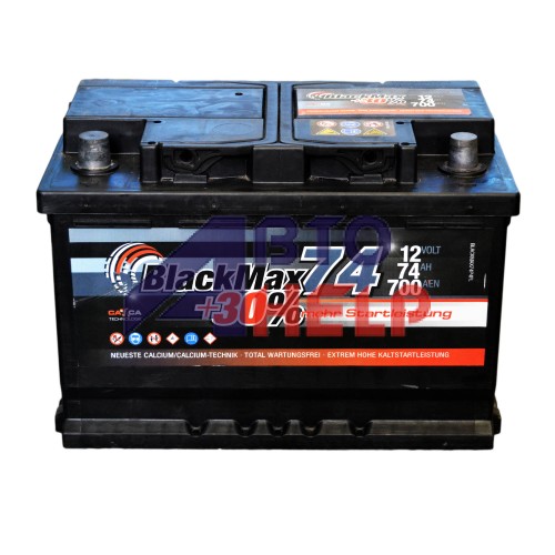 Аккумулятор BlackMax 6СТ-74Ah Аз B4009 (700EN)