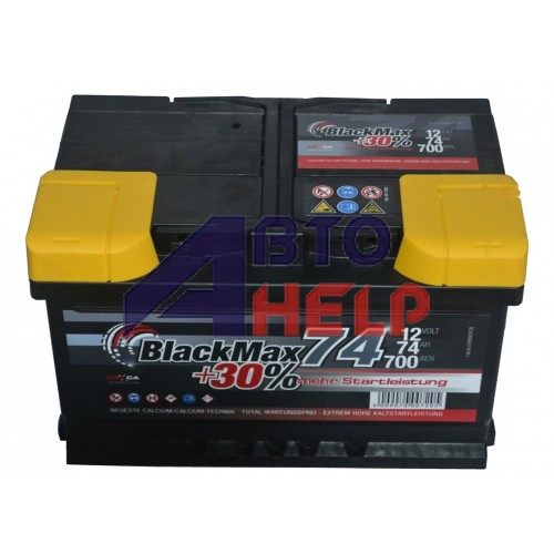 Аккумулятор BlackMax 6СТ-74 АзЕ (700EN)