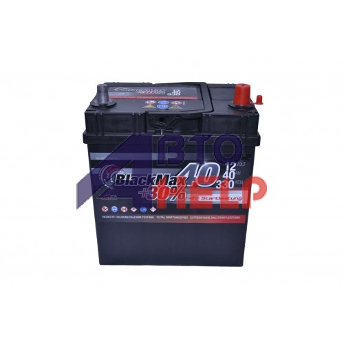 Автомобильный аккумулятор BlackMax 6СТ-40Ah АзЕ ASIA 330A (EN) ТК B4018