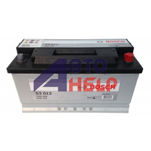 Аккумулятор BOSCH S3 6СТ-90AhАзЕ (S3013) (720EN)