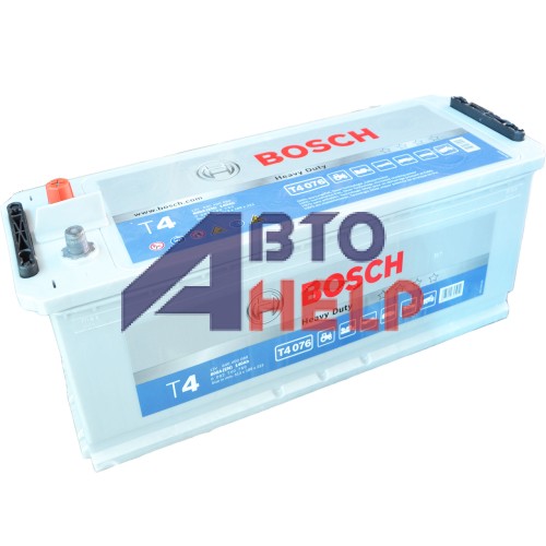 Аккумулятор BOSCH Т4 6СТ-140Ah Аз Т4076 (800EN)