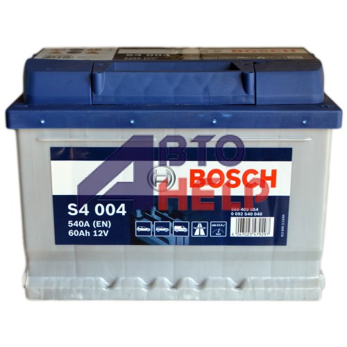 Аккумулятор BOSCH S4 6СТ-60Ah АзЕ (S4004) (540EN)