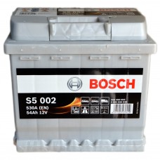 Аккумулятор BOSCH S5 6СТ-54Ah АзЕ S5002 (530EN)