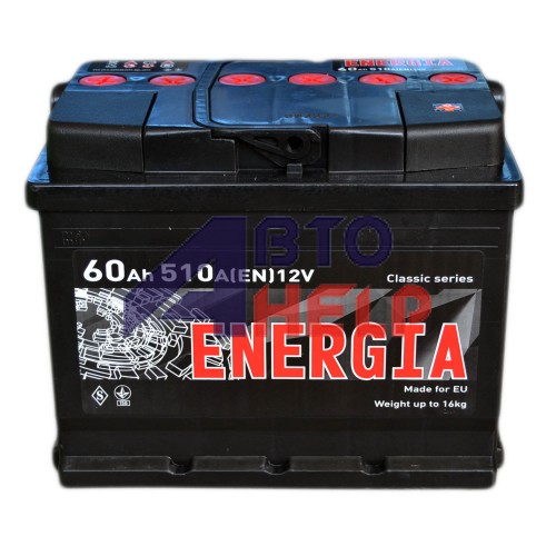 Аккумулятор ENERGIA 6СТ-60 АзЕ (510EN)