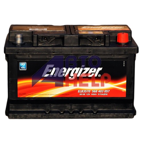 Аккумулятор ENERGIZER 6СТ-68Ah Н АзЕ (EN570)
