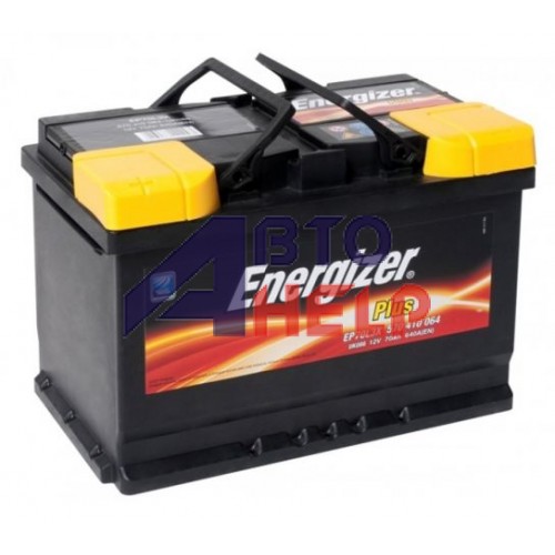 Аккумулятор ENERGIZER Plus 6СТ-70Ah Аз (EN640)