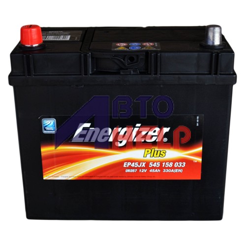 Аккумулятор ENERGIZER Plus 6СТ-45Ah Аз Asia (EN330)
