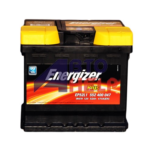 Аккумулятор ENERGIZER Plus 6СТ-52Ah АзЕ (EN470)