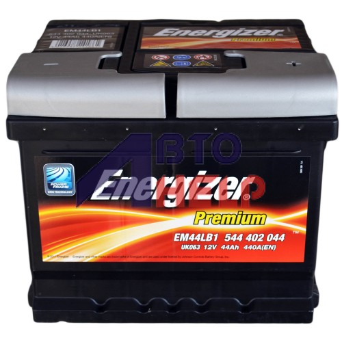 Аккумулятор ENERGIZER Premium 6СТ-44Ah Н АзЕ (EN440)