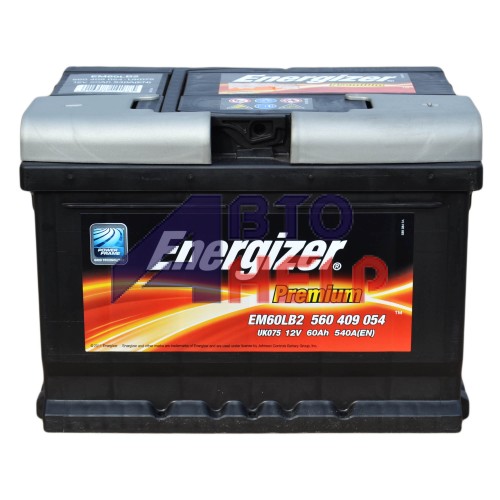 Аккумулятор ENERGIZER Premium 6СТ-60Ah Н АзЕ (EN540)