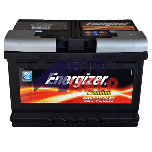 Аккумулятор ENERGIZER Premium 6СТ-77Ah АзЕ (EN780)