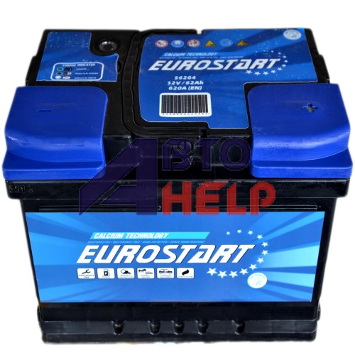 Аккумулятор EUROSTART 6СТ-62 АзЕ (620EN)