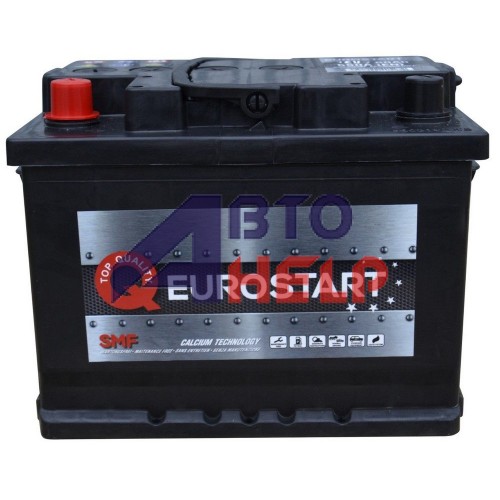 Автомобильный аккумулятор EUROSTART 6СТ-60Ah Аз 550A (EN) 560065055